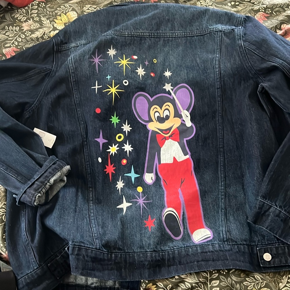 Disney electrical parade Jean jacket